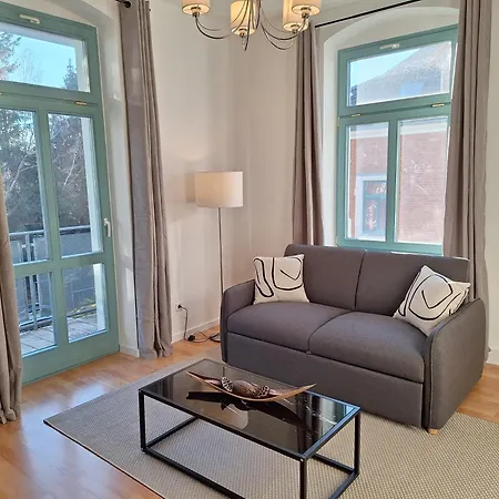 Schick Uebernachten Im Historischen Viertel Апартаменты Хемниц